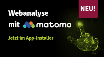 Die Webanalysesuite Matomo ist jetzt im App-Installer verfügbar