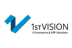Logo von 1st Vision auf hellem Hintergrund