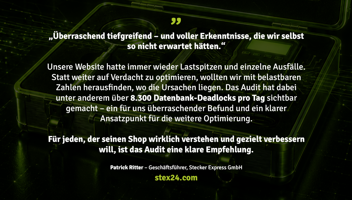 Kundenstimme stex24.com